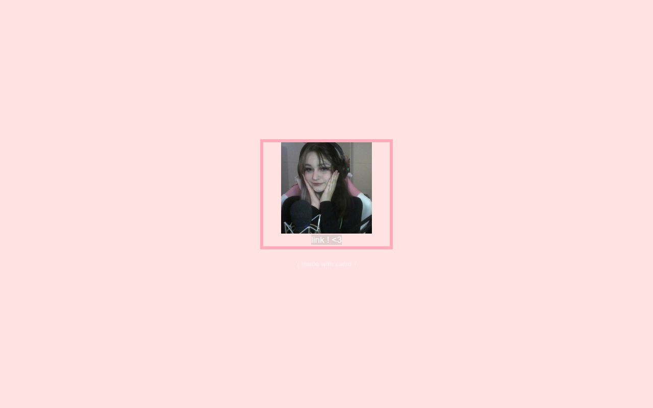Carrd profile picture for @sme